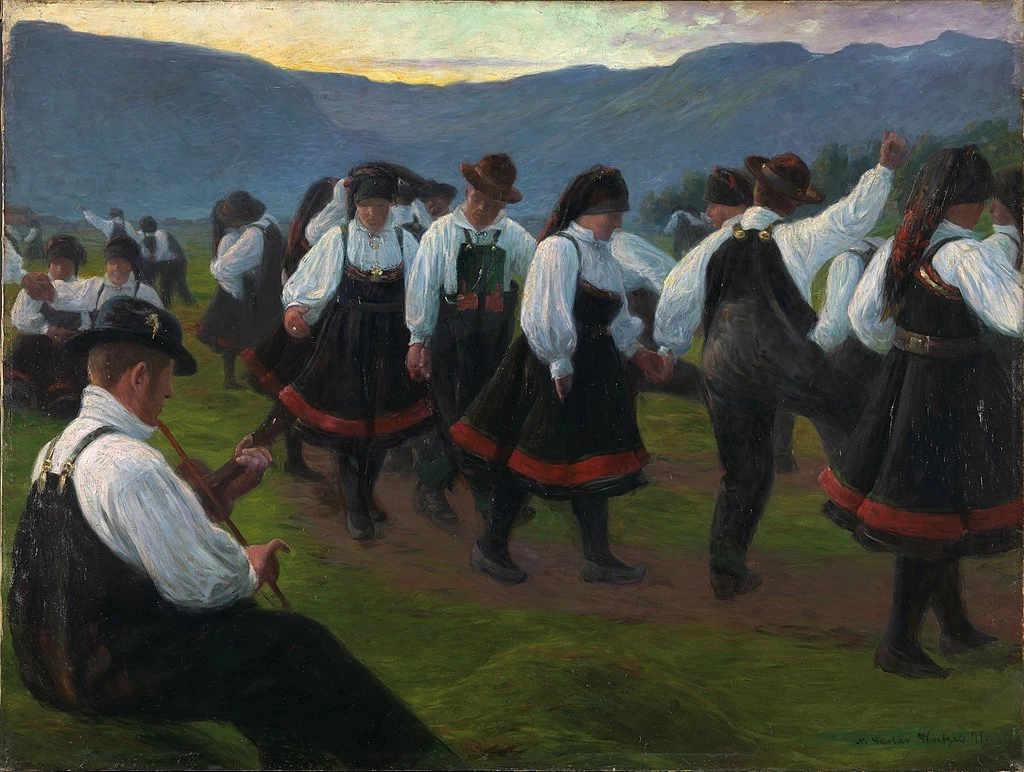 Danza a Setesdal - National Museum of Art